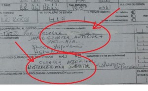 adulteracion de historias clinicas