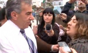 Cariglino y los marchantes de malvinas argentinas