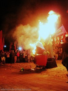 hebe quemada en la plata