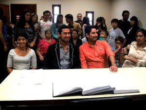 matrimonio igualitario en los polvorines