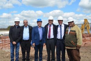 red de cloacas gas y agua