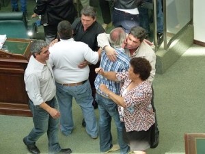 Festejo que duro muy poco