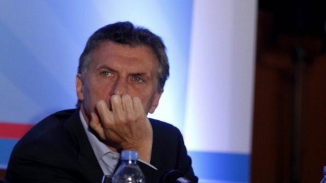 macri enojado