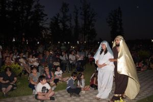 pesebre en malvinas Argentinas