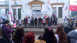 movilizacion docente en jose c paz